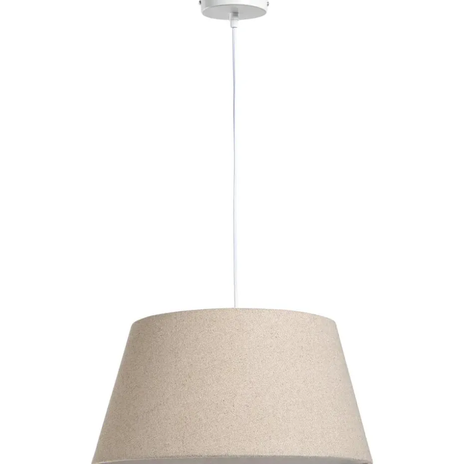 Pendel hanglamp wit met schroefdraad voor kap - E27 - 100 cm
