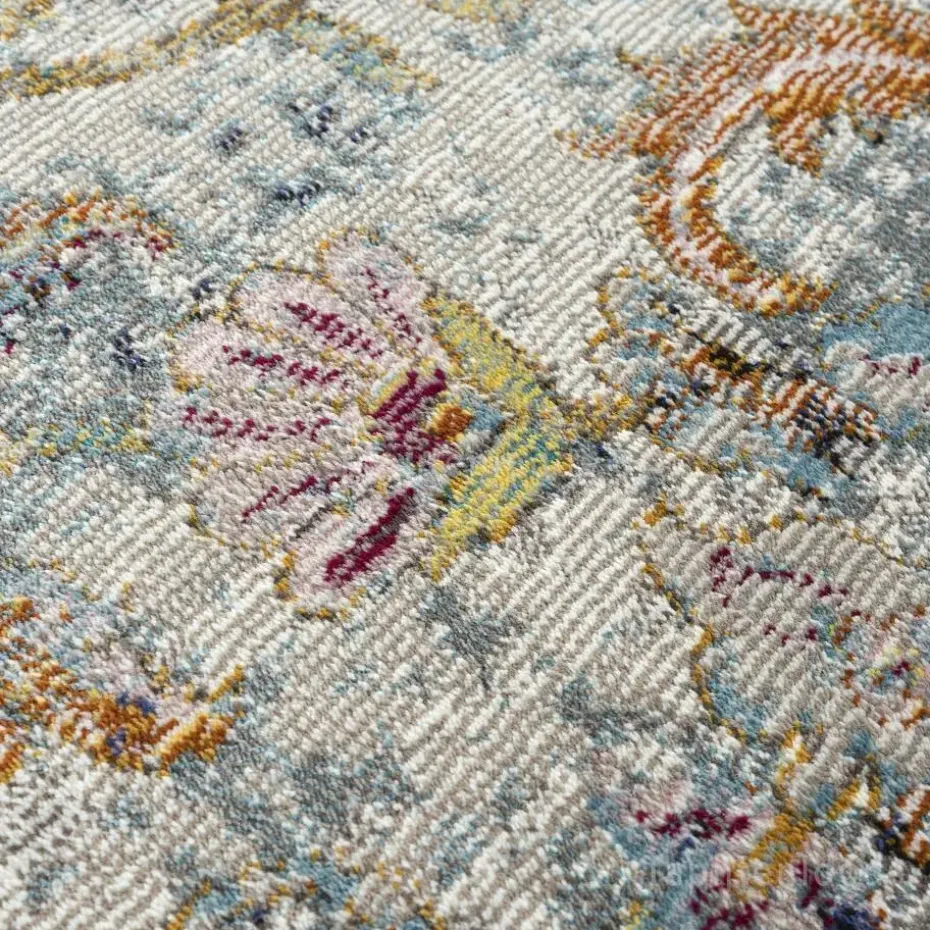 Picasso Sarough Vintage Vloerkleed Creme / Beige Laagpolig - 240x340 CM