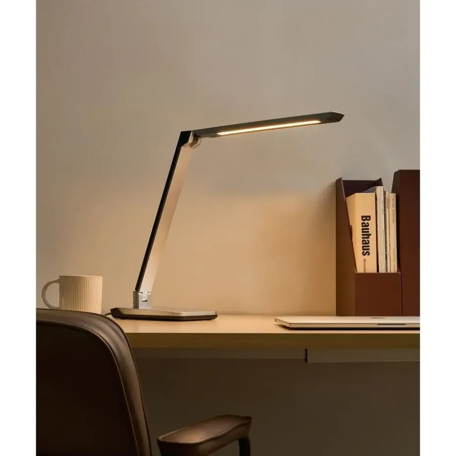 PICTOR - Bureaulamp LED - Zilver - Synthetisch materiaal