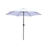 PimXL Luxe 6-ribs Parasol - Ø300cm - Wit