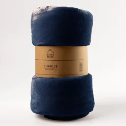 Plaid Charlie - Insignia Blue - 200x220 cm