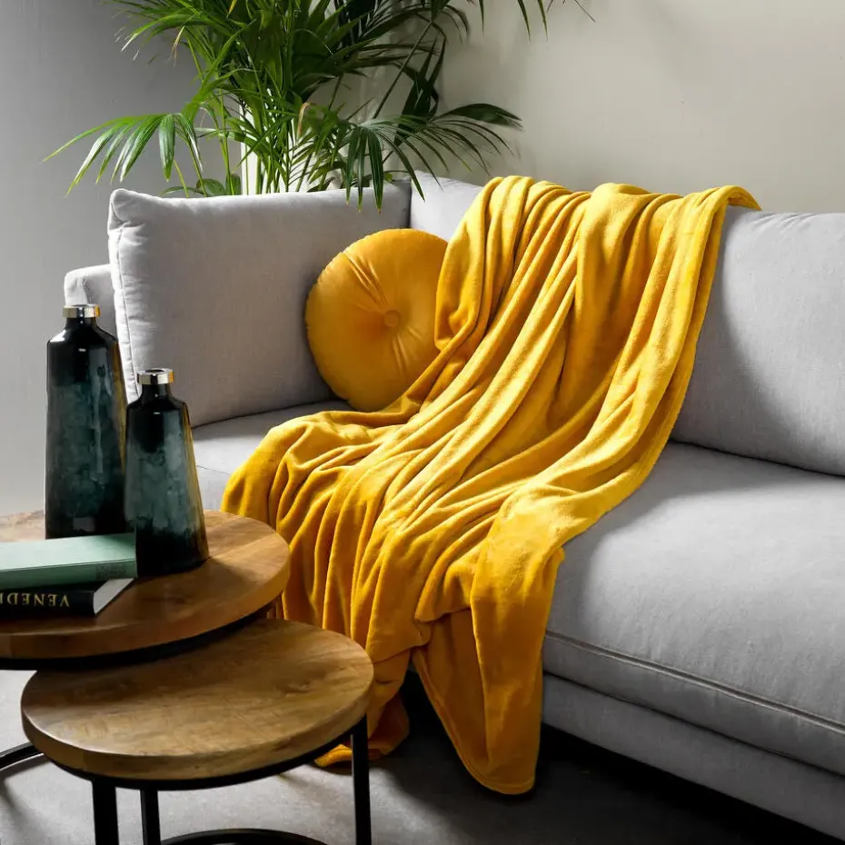 Plaid Harvey - Golden Glow - 150x200 cm