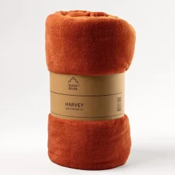 Plaid Harvey - Potters Clay - 150x200 cm