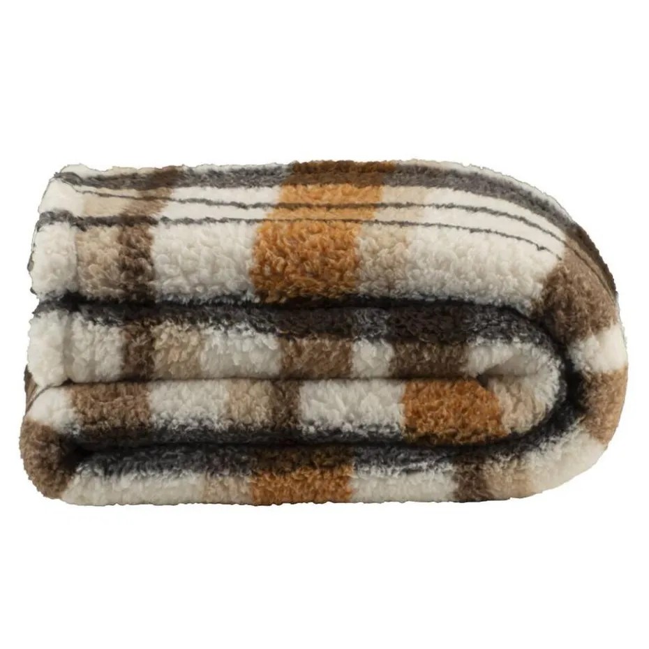 Plaid Teddy - off-white - 130x170 cm