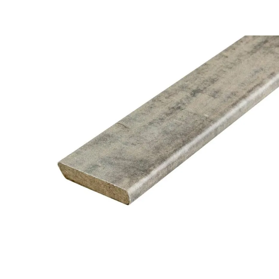 Plakplint Barnwood - bruin - 240x2,2x0,5 cm