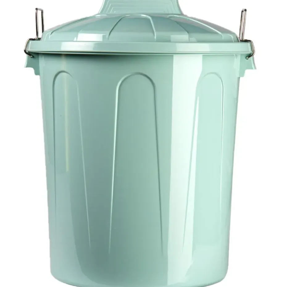 Plasticforte Afvalemmer - mintgroen - 21 liter - 35x33x42,5 cm