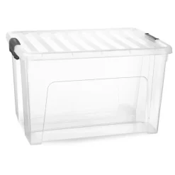 Plasticforte Opbergbox met deksel - 47L - kunststof
