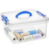 Plasticforte Opbergbox met deksel - blauw - 5L - kunststof
