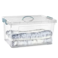 Plasticforte Opslagbox AZUL - transparant - 54 liter