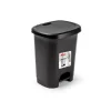 Plasticforte Pedaalemmer - zwart - 8 l - 30 cm