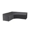 Platinum Aerocover loungesethoes 300x300x90x65 cm - L-vorm trapeze