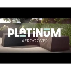 Platinum Aerocover loungesethoes L-vorm 330x255 cm - Rechts