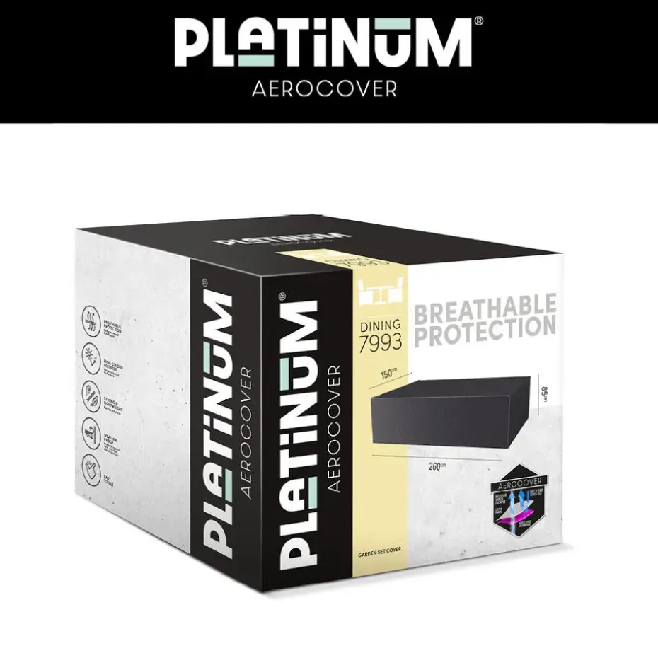 Platinum Aerocover tuinsethoes - 260x150x85 cm