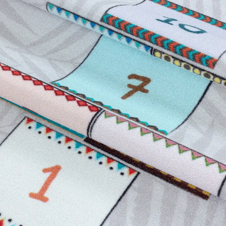 Play Hinkel Speeltapijt - 80x120 cm - Grijs - Vloerkleed Kinderkamer