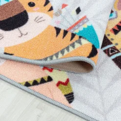 Play Hinkel Speeltapijt - 160x230 cm - Grijs - Vloerkleed Kinderkamer
