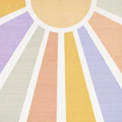 Play Sunshine Speeltapijt - 100x150 cm - Multi Creme - Vloerkleed Kinderkamer