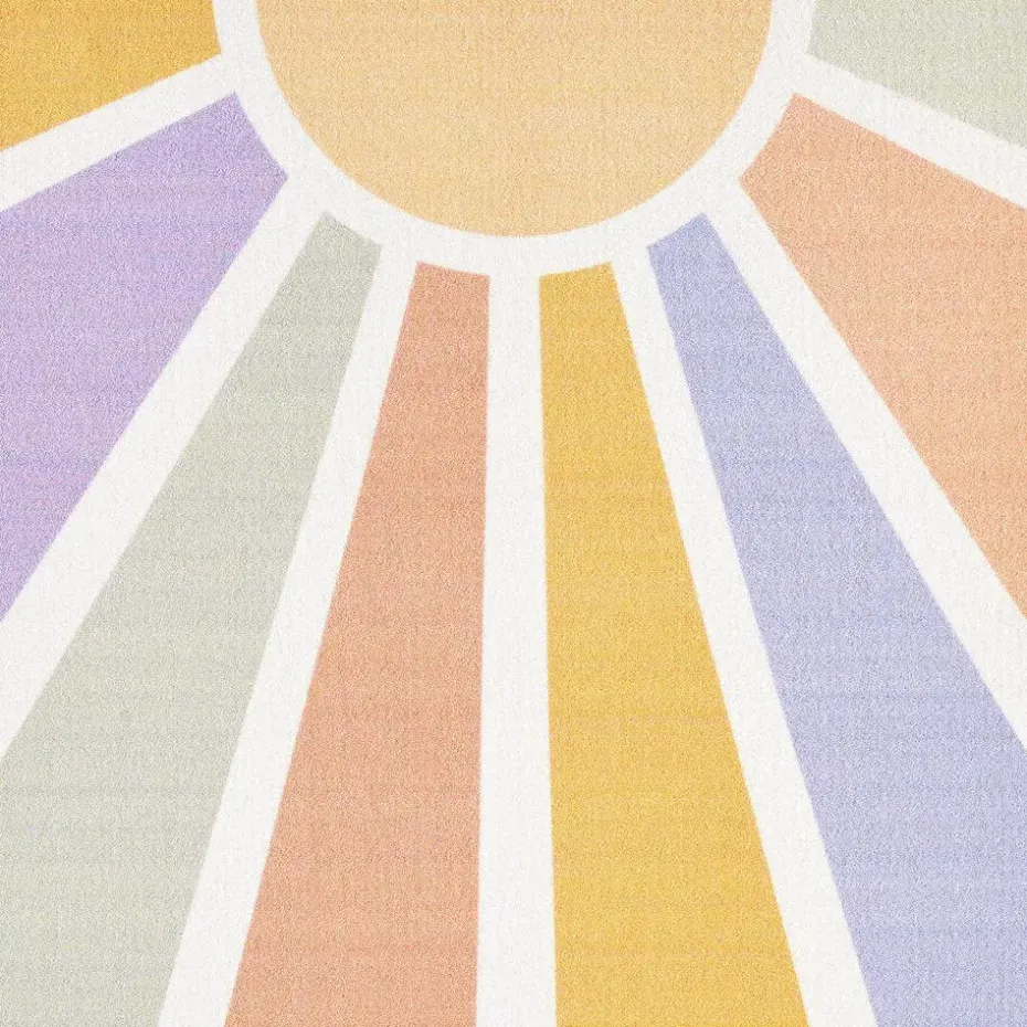 Play Sunshine Speeltapijt - 140x200 cm - Multi Creme - Vloerkleed Kinderkamer