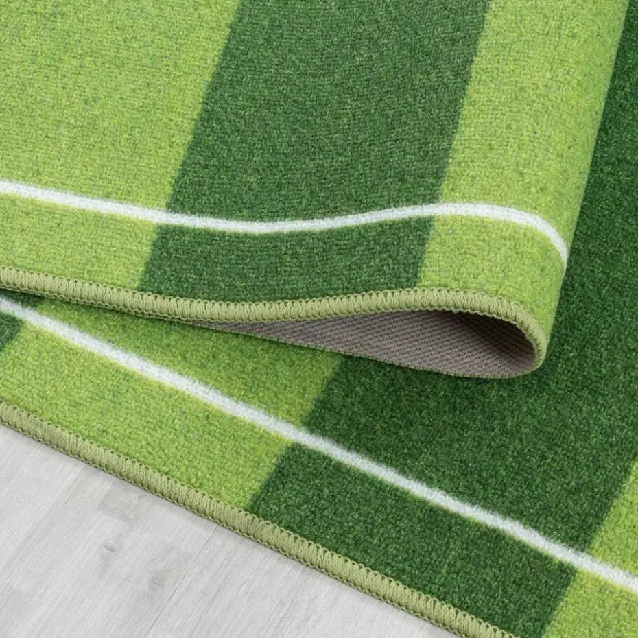 Play Voetbal Speeltapijt - 120x170 cm - Groen - Vloerkleed Kinderkamer