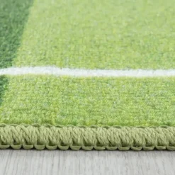 Play Voetbal Speeltapijt - 80x120 cm - Groen - Vloerkleed Kinderkamer