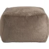 Poef Hein - taupe - 30x40x40 cm