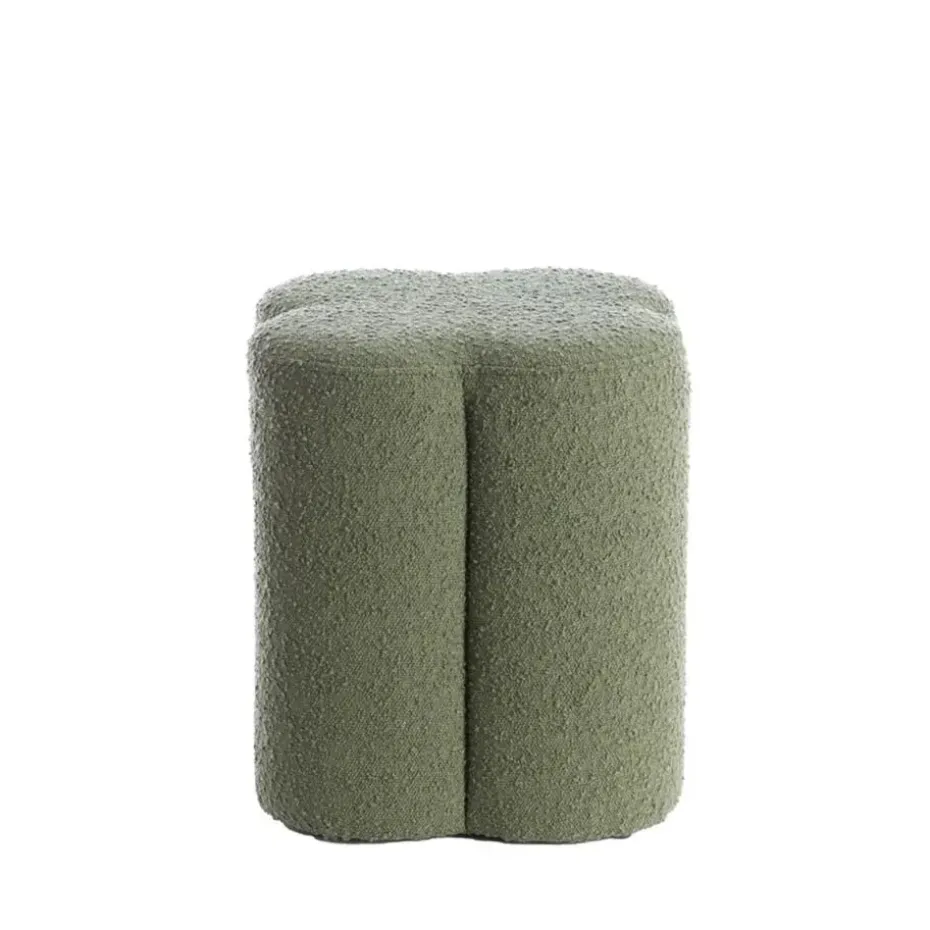 Poef Nalani - Groen - 38x38x45cm