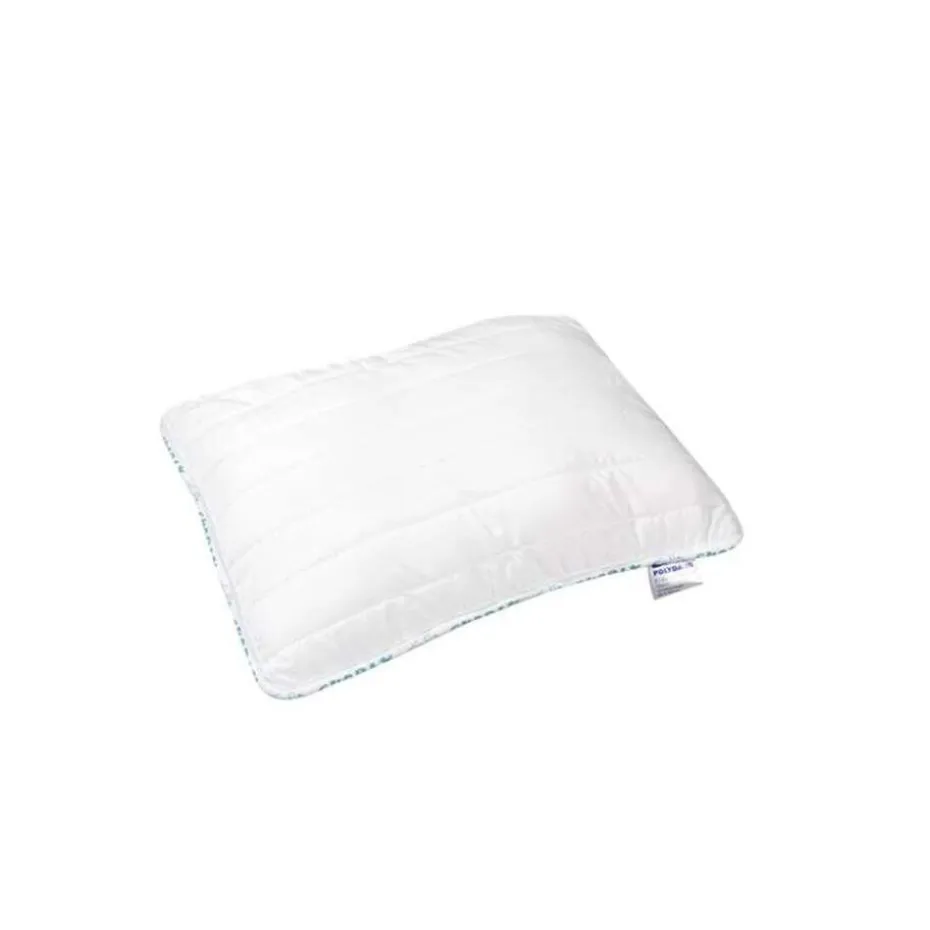 Polydaun kinderkussen Charly - wit - 55x65 cm