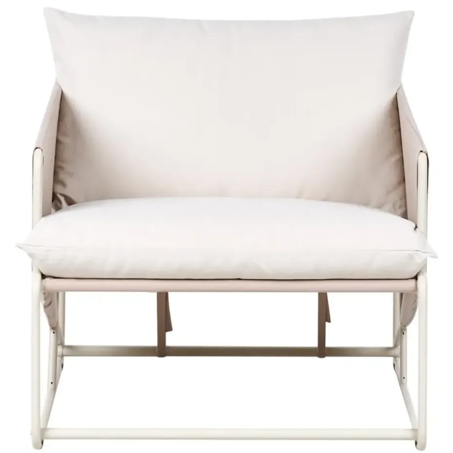 PONTE - Loungeset 3-zits - Taupe - Staal