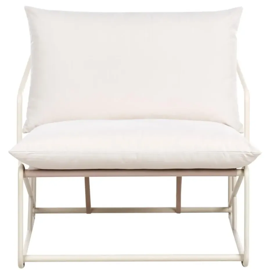 PONTE - Loungeset 3-zits - Taupe - Staal
