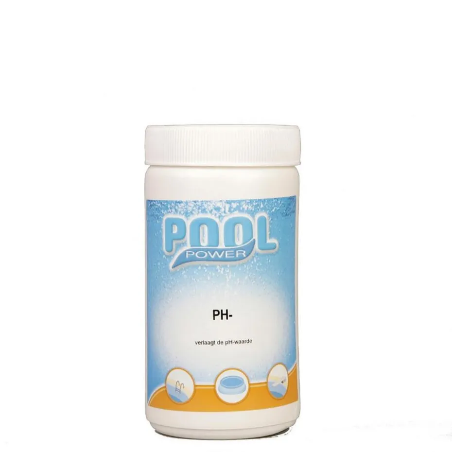 Pool power pH-min - 1,5 kg - Zwembad onderhoud - PH verlager
