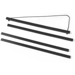 Posterhanger Zwart 30 - 31 x 1,5cm - Zwart