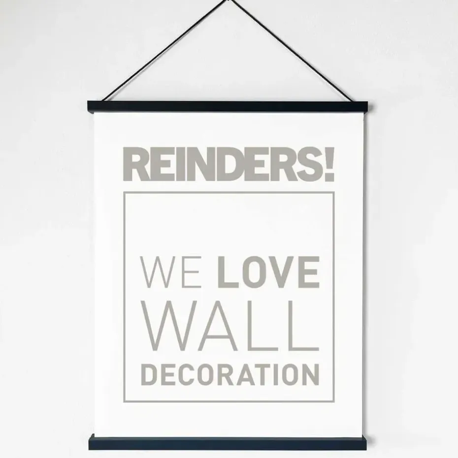 Posterhanger Zwart 30 - 31 x 1,5cm - Zwart