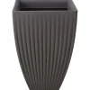 Pro Garden Bloempot Lotus 40x40x60cm Grijs