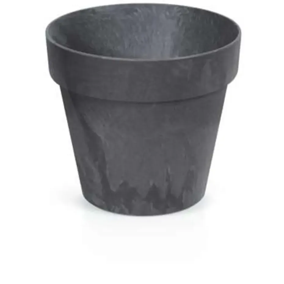 Prosperplast Bloempot - antraciet - betonlook - 30 cm