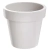Prosperplast Bloempot - D40 x H35 cm - wit - kunststof