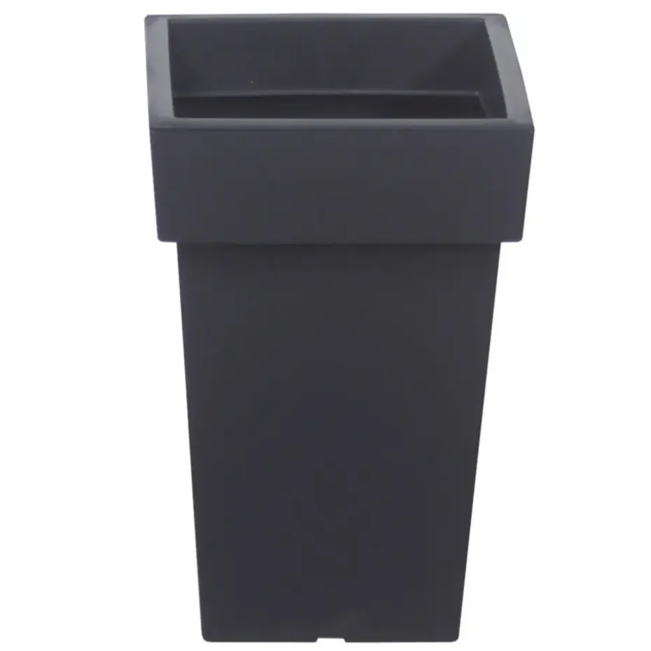 Prosperplast Bloempot - kunststof - antraciet - 23 x 35 cm