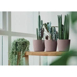 Prosperplast Plantenpot Buckingham - ivoor wit - D39 cm