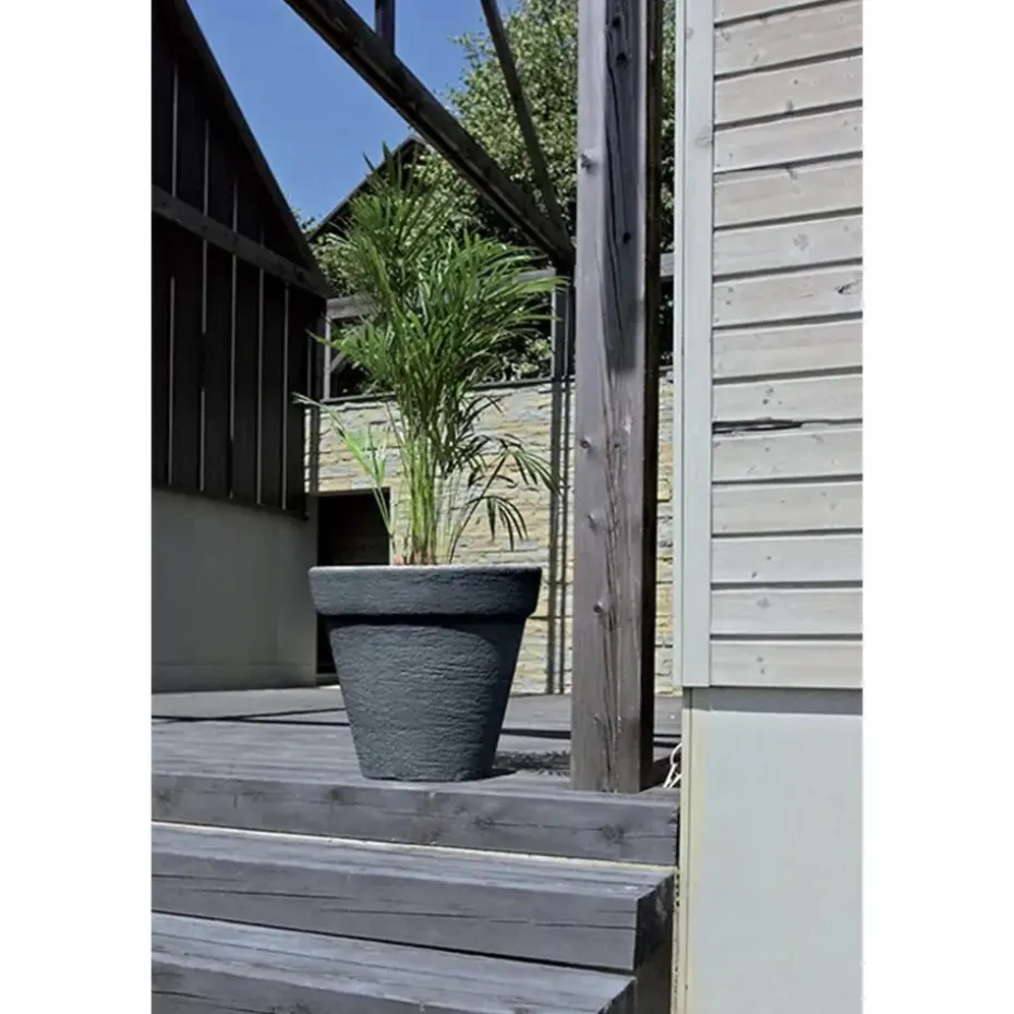Prosperplast Plantenpot Classic - antraciet - D58 x H47 cm