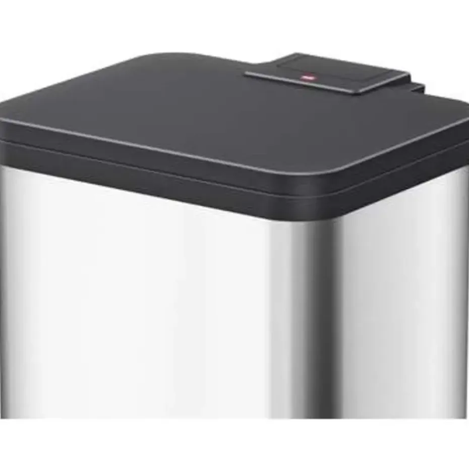 Prullenbak Oko Duo Plus RVS 2x9L M - Hailo