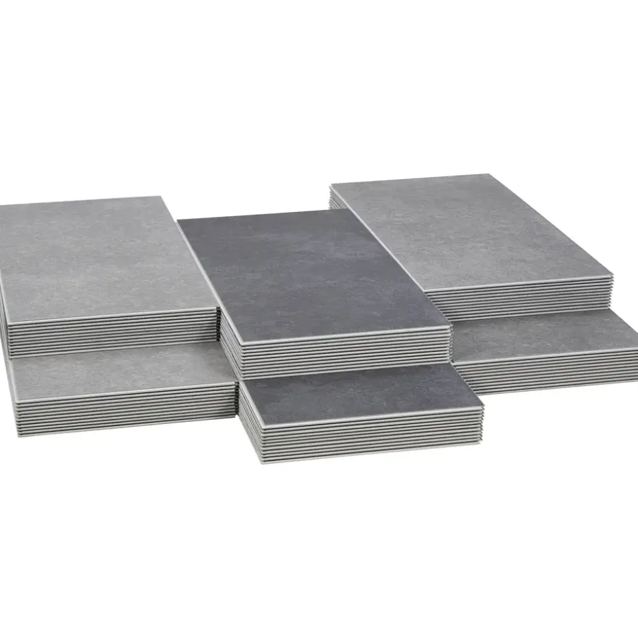 PVC vloer Klik Elegance - Concrete Anthracite - 2,253 m2