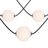 Qazqa buitenlampen malai wit geïntegreerde led