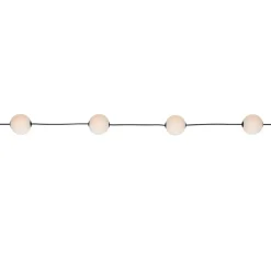 Qazqa buitenlampen malai wit geïntegreerde led