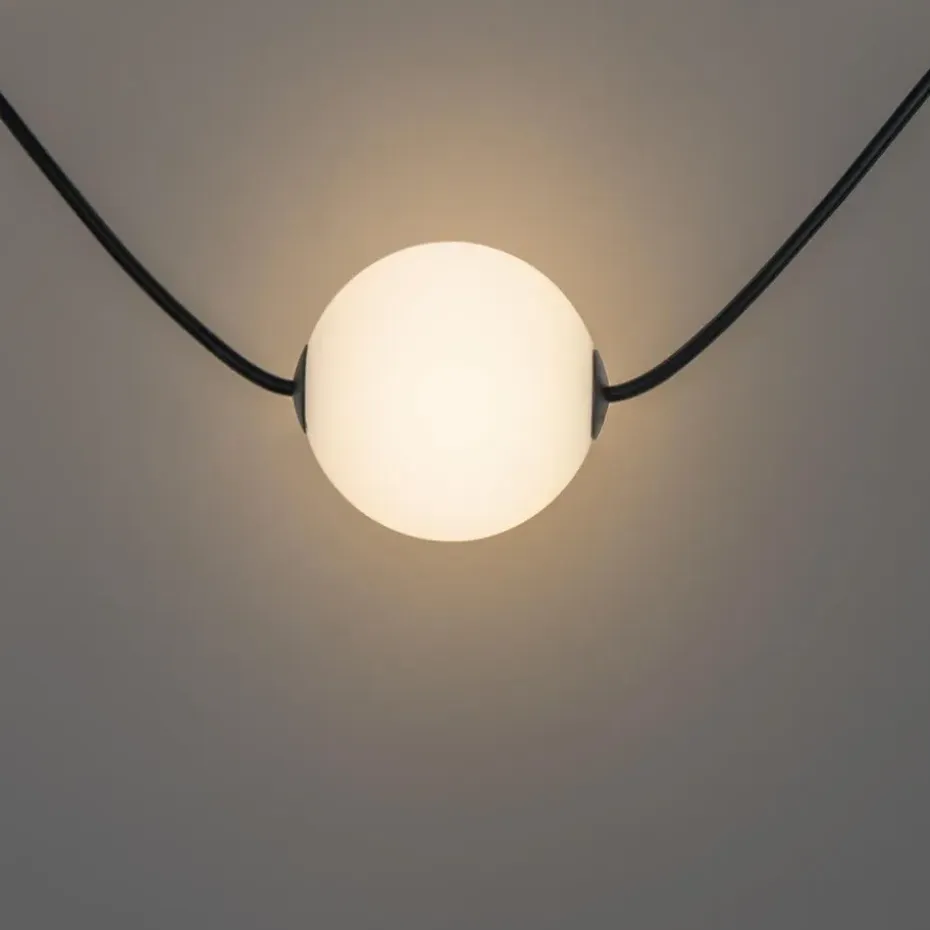 Qazqa buitenlampen malai wit geïntegreerde led