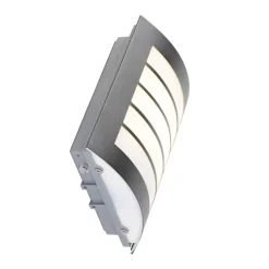 Qazqa buitenlampen met sensor miro zwart e27