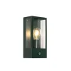 Qazqa buitenlampen met sensor rotterdam groen e27