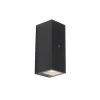 Qazqa buitenlampen met sensor baleno zwart gu10