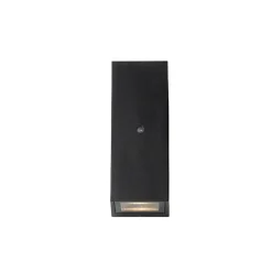 Qazqa buitenlampen met sensor baleno zwart gu10