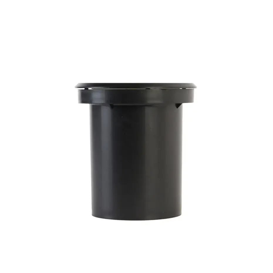Qazqa grondspots delux zwart gu10
