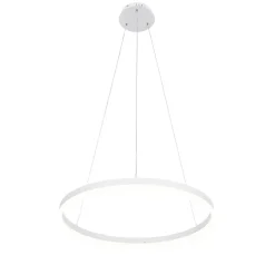 Qazqa hanglampen anello wit geïntegreerde led