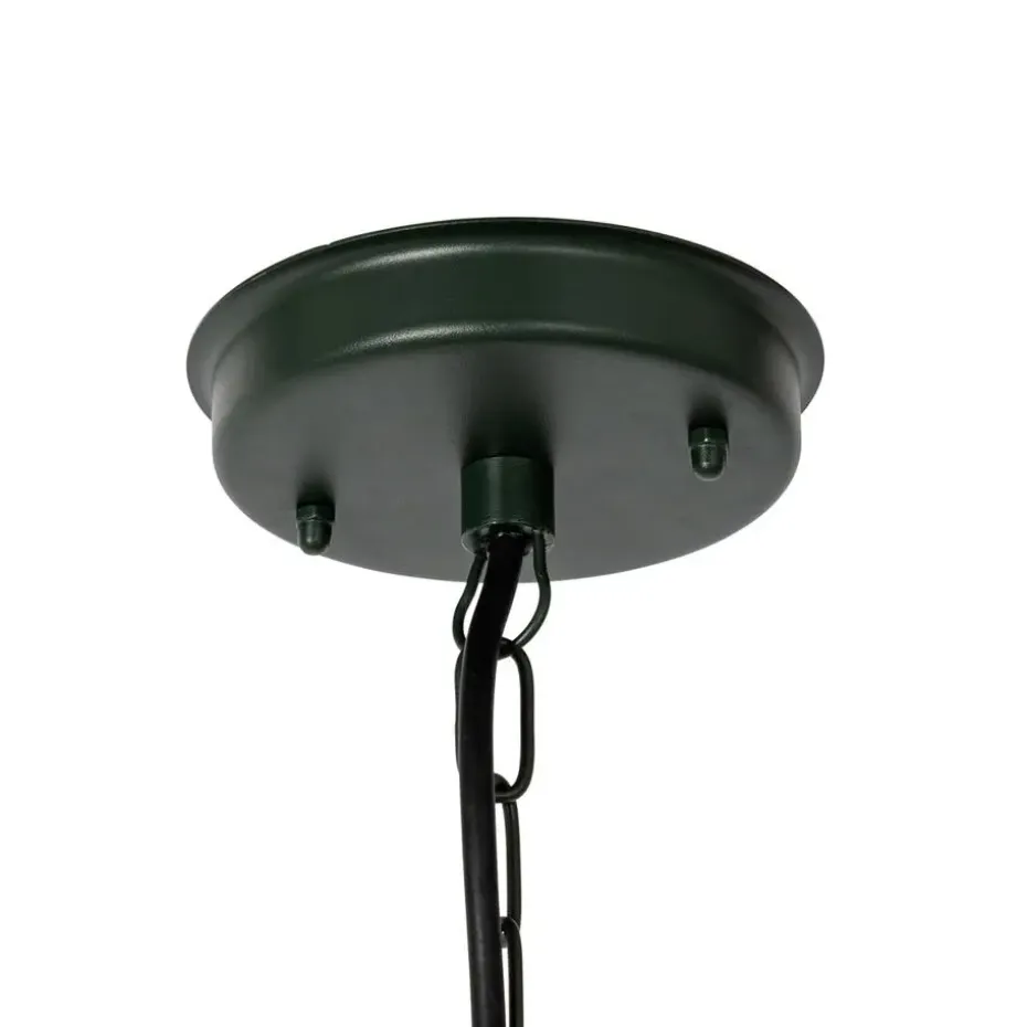 Qazqa hanglampen buiten kansas groen e27
