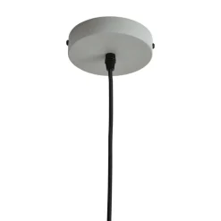 Qazqa hanglampen dory grijs e27